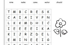 1st Grade Word Search Best Coloring Pages For Kids