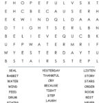2nd Grade Word Search Cool2bKids