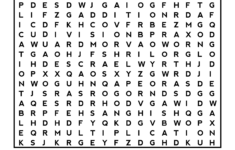 2Nd Grade Word Search Free Printable Free Printable