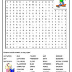 4 Best School Word Search Puzzles Printable Printablee