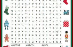 5 Fun Christmas Word Search Printable For Kids