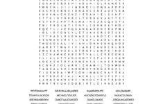 5th Grade Word Search Printable Word Search Printable