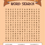6 Best Thanksgiving Word Search Puzzles Printable Printablee