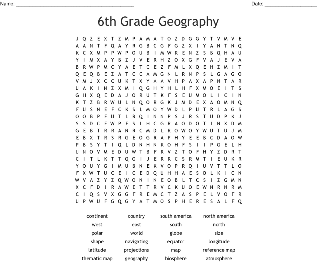 6Th Grade Math Vocabulary Words Standard 6 Ns 1 4 6 Rp 1 Word