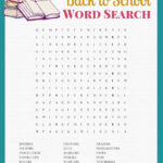 7 FREE Printable Back To School Word Searches