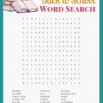 7 FREE Printable Back To School Word Searches Free Printable Word