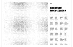 8 Best 100 Word Word Searches Printable Printablee