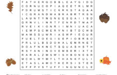 8 Best Easy Printable Thanksgiving Word Search Printablee