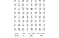 Addiction Recovery Word Search Wordmint Printable Recovery Puzzles