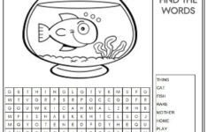 Cat In The Hat Word Search Monster Word Search