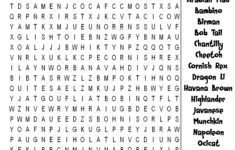 Cat Word Search To Print K5 Worksheets Word Puzzles For Kids Kids