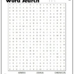 Check Out This Fun Free Books Of The Bible Word Search Free For Use At