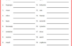 Christmas Scrambler Free Word Game Puzzle Thrifty Mommas Tips