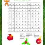 Christmas Word Search For Kids