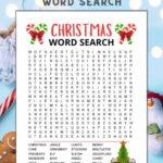 Christmas Word Search Free Printable