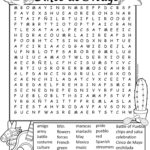 Cinco De Mayo Word Search Hard Grades 5 To Adult Made By Teachers