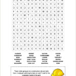 Construction Word Search