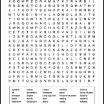 Difficult Back To School Word Search In 2020 Free School Printables