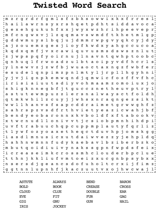 Impossible Difficult Hard Word Search Printable Printable Word Search