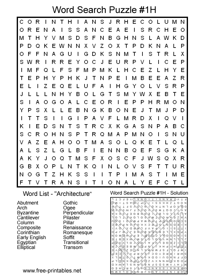 Difficult Word Searches Printable That Are Sassy Tristan Website