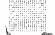 Dinosaurs Word Search