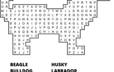 Dog Breeds Word Search Free Printable Download Puzzld