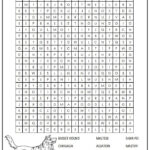 Dog Word Search Monster Word Search
