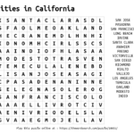 Download Word Search On Cities In California