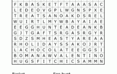Easter Inspired Word Search 1 free Printable