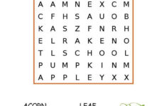 Easy Fall Word Search Fall Words Fall Word Search Word Puzzles For Kids