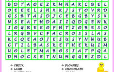 Egg Cellent Easter Wordsearch Wordmint Word Search Printable