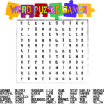 Extra Large Print Word Search Puzzles Printable In 2021 Free Word