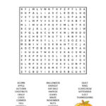 Fall Word Search Fall Words Fall Word Search Kids Word Search