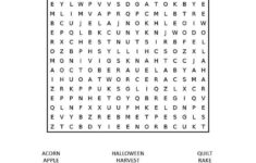 Fall Word Search Fall Words Fall Word Search Kids Word Search