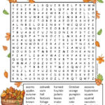 Fall Word Search Hard For Grades 5 To Adult Made By Teachers