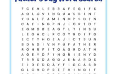 Father s Day Word Search FREE Printable Father s Day Words Father s