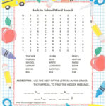 Florassippi Girl Back To School Word Search Free Printable