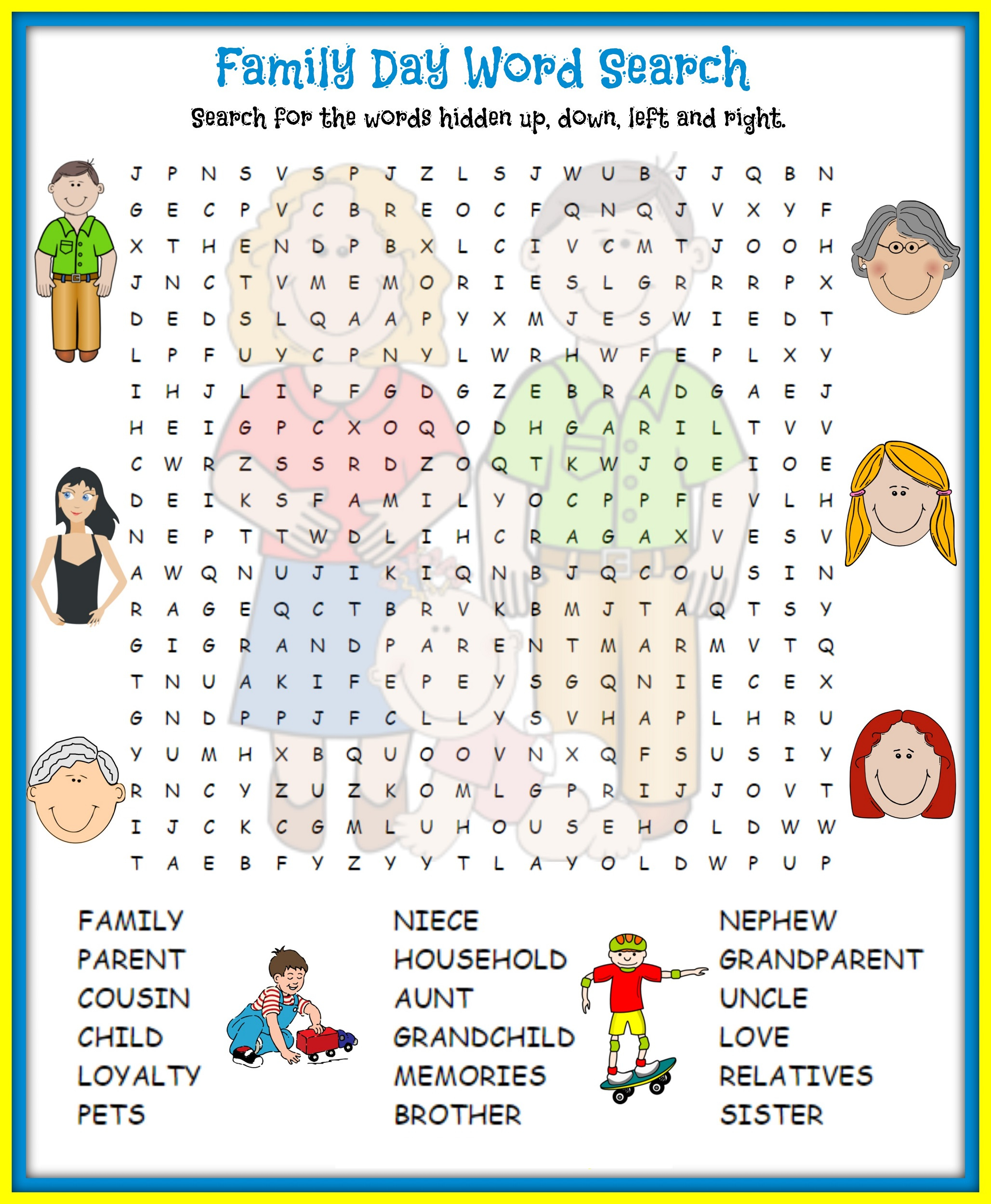 Free And Printable Word Search Kids Activity Shelter