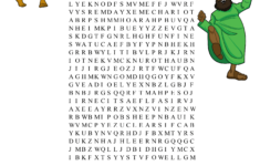 Free Bible Word Search Puzzle The Story Of Joseph
