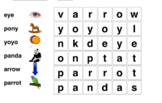 Free Easy Word Search For Kids Activity Shelter