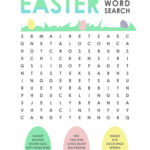 Free Printable Easter Word Search