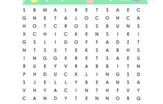 Free Printable Easter Word Search