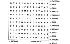 Free Printable Extra Large Print Word Search Word Search Printable