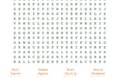 Free Printable Halloween Word Searches Printabulls