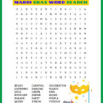 Free Printable Mardi Gras Word Search Puzzle Jinxy Kids