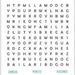 Free Printable Spanish Word Search Puzzle With Answer Key PDF