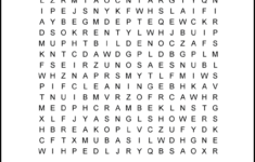 Free Printable Spring Break Word Search For Kids