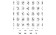 Free Printable Spring Break Word Searches Word Search Printable