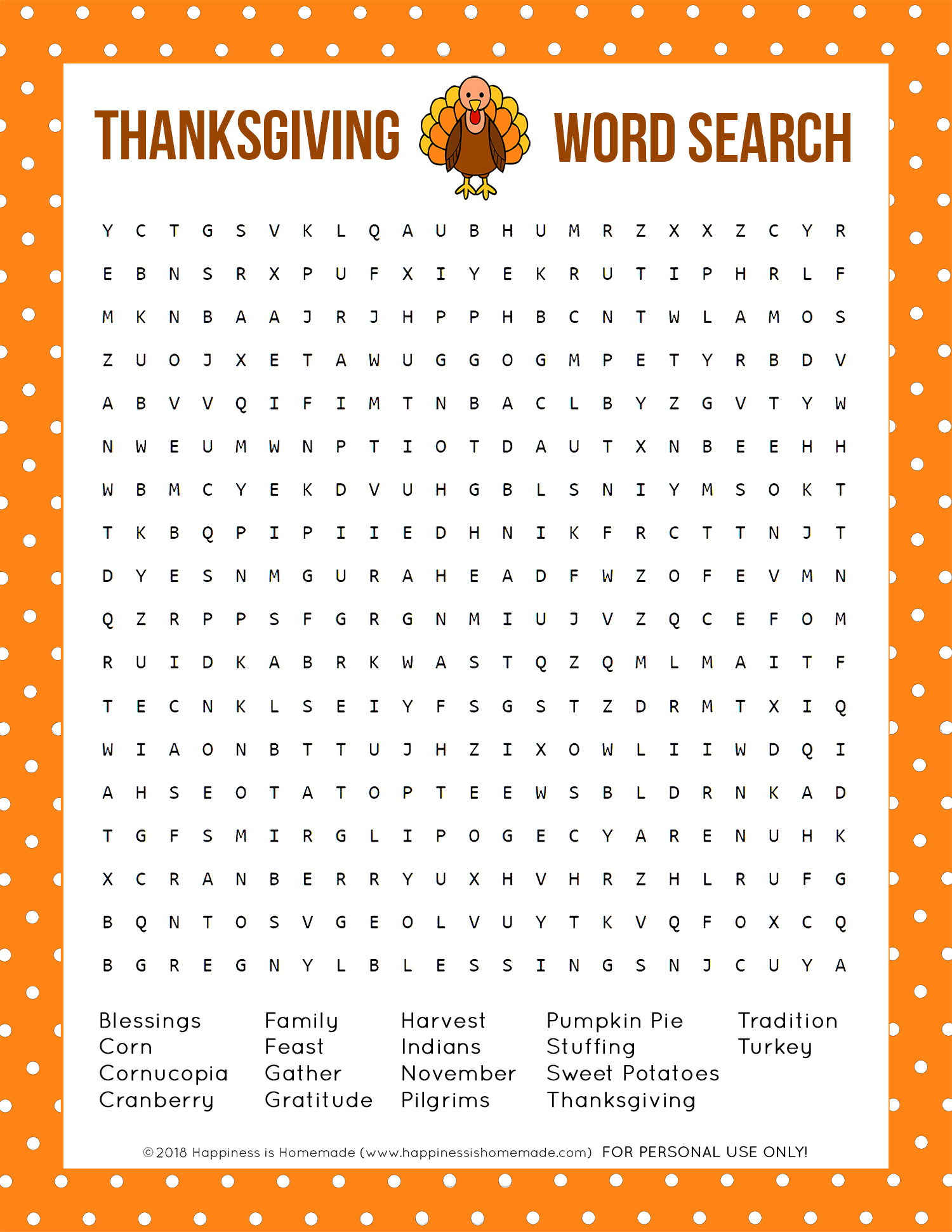 Free Printable Thanksgiving Word Search Puzzles For Adults Word 