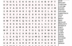 Free Printable Word Search Puzzles Adults Large Print Free Printable